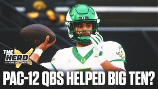 Next Story Image: Former Pac-12 Quarterbacks ‘Transforming’ The Big Ten? Klatt, Cowherd Weigh In